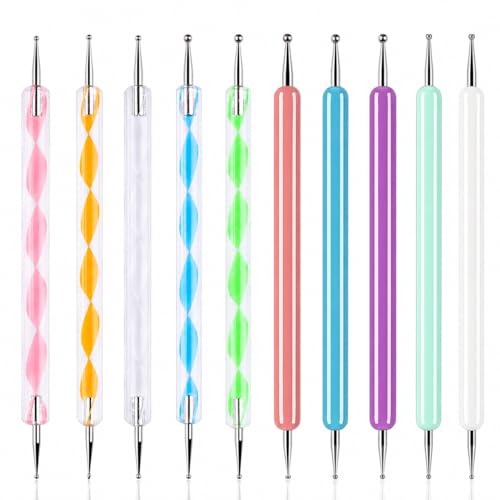 ABenkle 10Pcs Art Dotting Tools for Nail Art