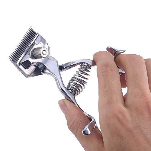 Pet Hair Clippers for Small Animals  Manual Cat Hair Clippers & Trimmers for Home Grooming Kit - Professional Grooming scissors for Tiny Dog Cat Bunny Rabbit Bird Puppy Kitten Ferret