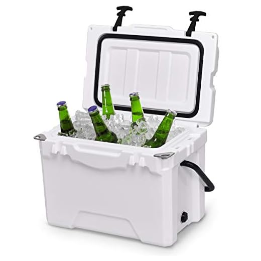 Giantex 20 Quart Portable Cooler Ice Chest Outdoor Insulated Heavy Duty Cooler with Carrying Handle Fishing Hunting Sports
