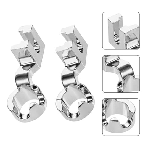 Set 2 Piezas Pies Prensatelas Multiusos Para Máquina De Coser miniatura 7