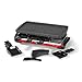Starfrit The Rock Electric Raclette - 8 Person Party Grill - 8 Spatulas - Reversible Plate - 1500W
