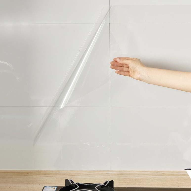 Clear Wall Protector Contact Paper Removable Write Board Dry Erase Kitchen Waterproof Backsplash Heat Resistant Transparent Sticker Wallpaper (60 x 200 cm) (B0CQ4X2G4G) Amazon Price History, Amazon Price Tracker
