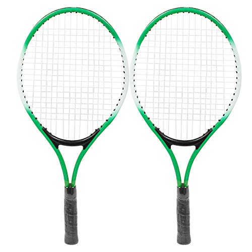 SunshineFace Ijzerlegering Kinderen Tennis Racket, voor Beginner Practice Racquet met bal en draagtas - Image 6