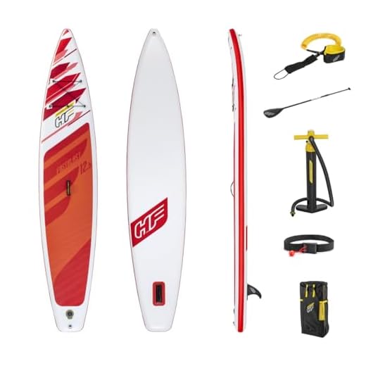 Hydro-Force 12'6&Quot; X 30&Quot; X 6&Quot;/3.81M X 76Cm X 15Cm Fastblast Tech Set Tabla Hinchable Para Paddling, Juventud Unisex, Multicolor