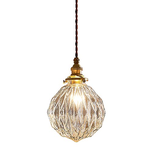 Suspension globe en verre moderne pour sublimer votre îlot de cuisine