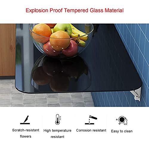 Table murale pliante pour optimiser l'espace de votre cuisine ou chambre - 7