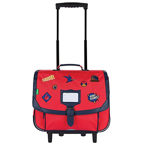 Cartable à roulettes 38 CM Tann's pour éviter le mal de dos en primaire