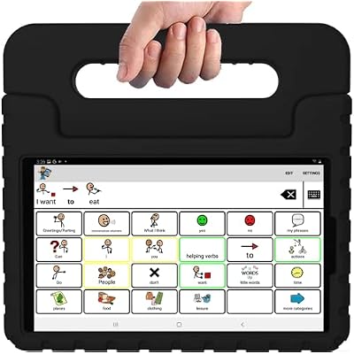 Speech Tablet All-in-1 AAC Symbols-Based AAC Device with 8.7&amp;amp;#34; Samsung Android Tablet, TalkTablet PRO AACSpeech app Pre-Installed! and