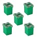 5 Pack Automotive Low Profile Mini Jcase Fuse 40 Amp Fuse Assortment for Ford Chevy/GM Nissan Toyota Pickup Trucks Cars and SUVs