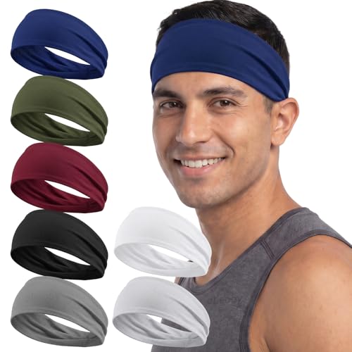 Bandeaux élastiques homme lot de 7 absorbants pour le sport