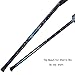 CAKLOR Lacrosse Complete Attack/Midfield Stick with Shaft & Head Mens-1 Stick,Black and White Soft net…