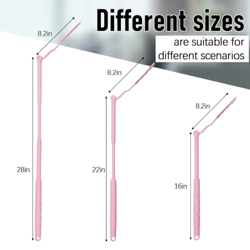 Image of Colingmill 4 Pack Replacement Duster Handles, 3 Ft Extendable, Pink