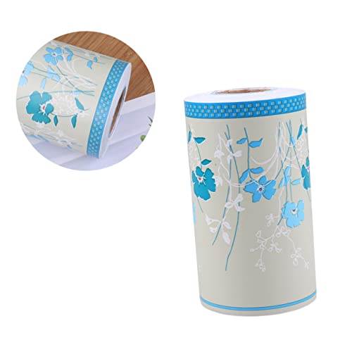 Veemoon 1 Rolo adesivo de parede decalque de borda de parede decoração de cesta de parede adesivo de