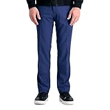 Kenneth Cole Reaction Premium Flex Slim Fit Fashion Dress Pants Blue