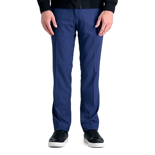 Kenneth Cole Reaction Premium Flex Slim Fit Fashion Dress Pants Blue