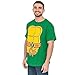 Mighty Fine TMNT Teenage Mutant Ninja Turtles Michelangelo Costume Green Adult T-Shirt Tee (Medium)