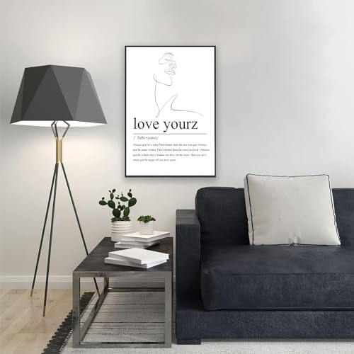 Music Poster Love Yourz Wall Art Hip Hop Poster Rap Quotes Canvas Painting — view 5