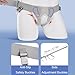 Inguinal Hernia Belt for Men, Inguinal Hernia Belt, Double-Sided Adjustable, Breathable Mesh, No Burden to Wear All Day(Small)
