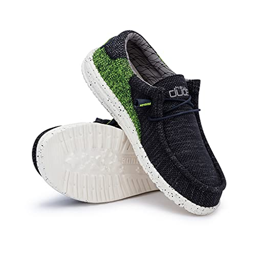 Image of HEYDUDE Men's Wally Sox | Retired Men's Shoes | Men's Lace Up Loafers | Comfortable & Light-Weight