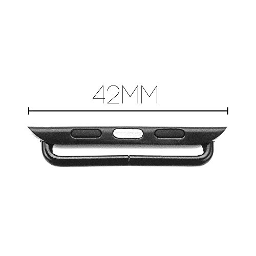 PARACORD PLANET Smart Watch Band 42mm or 38mm Paracord Smart Watch Band - Stainless Steel Hardware and 550 Paracord - Black, Silver, Gold, Rose Gold Hardware - Multiple Color Options