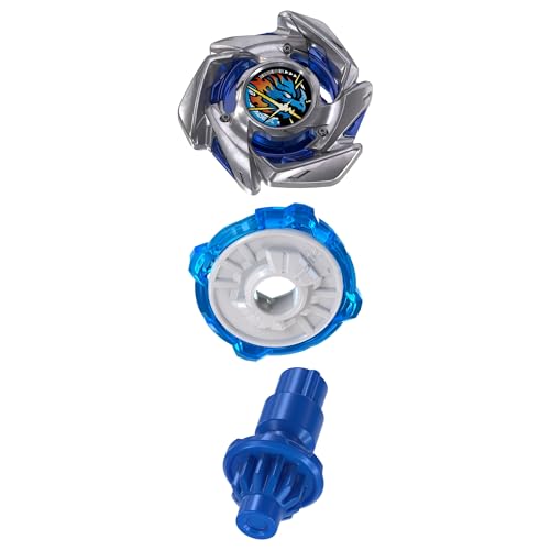 Image of Beyblade X Strike Dran 4-50FF BX Infinity Starter Pack Set with Takara Tomy Attack Type Top and Launcher, Battling Tops Game Toys, Ages 8+
