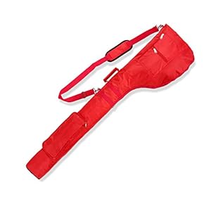 Golf Sunday Bag-Driving Range Mini Course Training Practice Golf Bag Travel Case Foldable