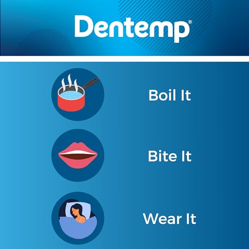 Image of Dentemp Protect-It Custom Fit Mouth Guard 4 Pack for Teeth Grinding at Night - Night Guards for Sleep