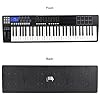 Draagbare 61-Key Keyboard Controller Kleurrijke Backlit Trigger Pads Piano Controller (Color : RGB Light Backlit) - Image 5