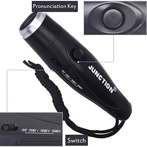image for Jeaillu - Electronic Whistle Handheld 3 Distinct High Volume Loudest E