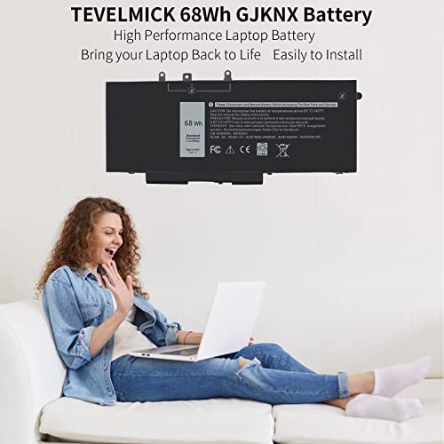 451-Bbzg Gjknx Laptop Battery For Dell Latitude 5590 5480 5580 5280 5490 5491 5591 E5480 E5580 E5490 E5590 E5491 E5591, Precision 15 3520 3530 M3520 M3530,Gd1Jp 5Yhr4 Dy9Nt Fpt1C Kcm82 0Gjknx 0Gd1Jp #TOP1