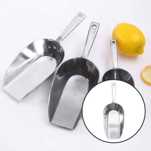 Pala de aleación de aluminio reutilizable para hielos y cocina 7