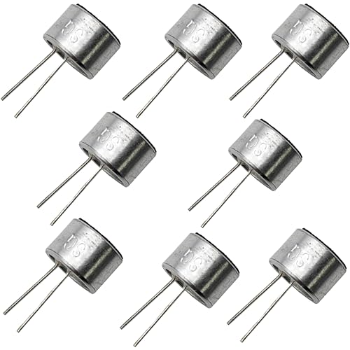 EX ELECTRONIX EXPRESS 9.7mm Diameter Electret Condenser Microphone FET, 2 to 10V DC, 1K Ohm Impedance, 50 to 8 KHz Frequency (1)