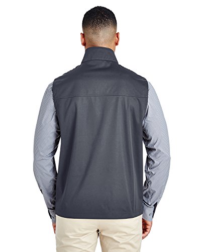 Men's Techno Lite Three-Layer Knit Tech-Shell Quarter-Zip Vest M CARBON3
