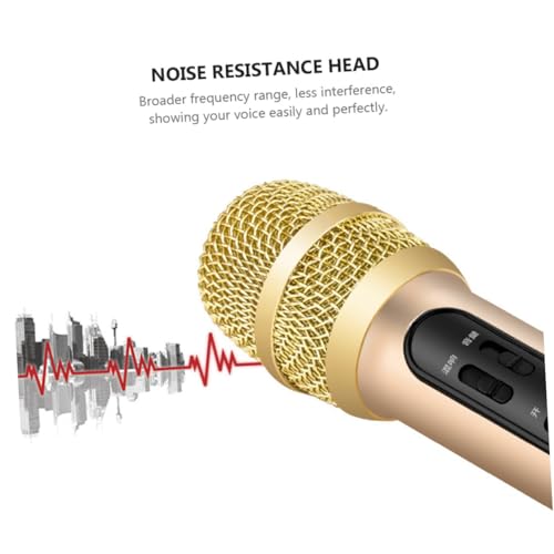 Microphone professionnel portable Hemobllo pour karaoké et compatible smartphone - 3