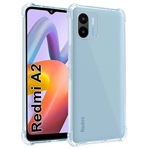 Image of TheGiftKart Crystal Clear Back Cover Case for Mi Redmi A1 / A2 | Shockproof Soft TPU Case | Cushioned Edges for Ultimate Protection Back Cover Case (TPU, Transparent)