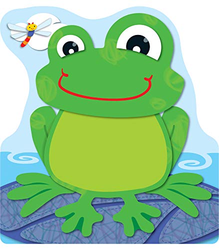 Carson Dellosa | Funky Frogs Notepad | 5.75-inch, 50 sheets