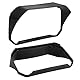 VOBOR Motorradinstrument Sonnenblende,Motorrad Armaturenbrett Visier Schutzabdeckung,Kompatibel mit BMW R1200GS R1250GS F750GS F850GS