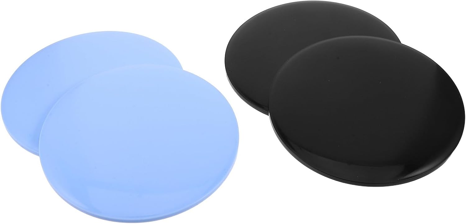 Cabilock 2pairs Core Sliding Discs Exercise Sliders for Home Workouts Dual Sided Design Pp Material Fitness Sliders for Yoga Mats and Hardwood Floors Effective Body Shaping Equipment