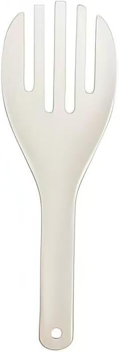 Jumbo Large Plastic Rice Paddle Spatula Scoop Fork-Like, 10.63" (27 cm) Long, 1 pcs per case