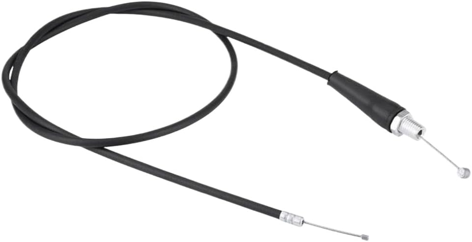 Straight Head Motorcycle Throttle Oil Line 110cm Compatible With Pit Motor Trail Bike Motocross(black m8)