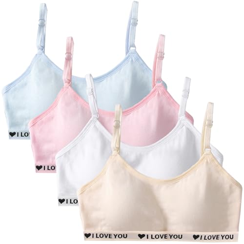 Coussinet de buste fixe anti-gêne pour ce soutien-gorge sport fille en coton