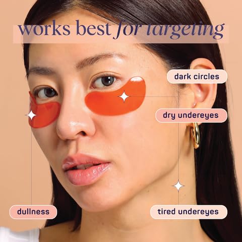 SpaLife Beauty Bright Eyed Undereye Masks | Hydrogel Eye Patches for Dark Circles, Puffiness, & Dullness with Vitamin E, Green Tea | 2-in-1 Skincare | 32 Pairs - Image 6
