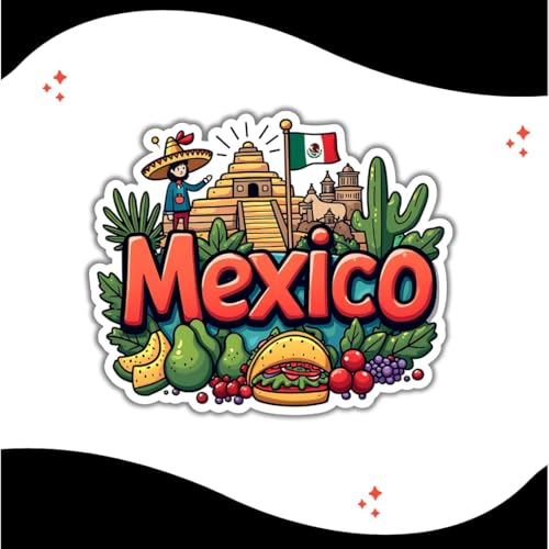 Image of Zesta Wooden Fridge Magnets Set | Refrigerator Decor Magnets for Kitchen | India Souvenir Fridge Magnet Collection | Wooden Magnet for Fridge Door Decoration (Mexico)