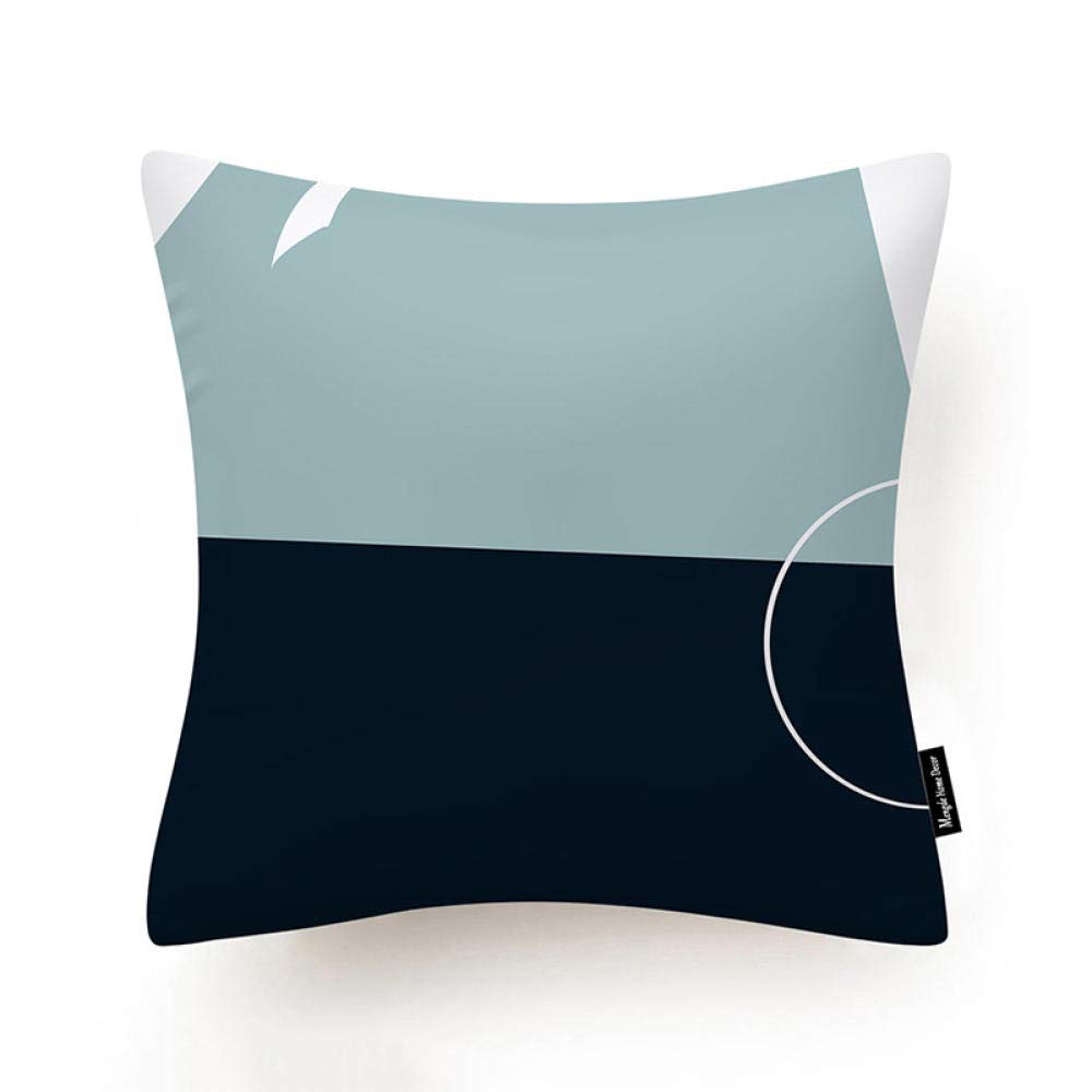 Lot DE 4 Housse De Coussin, 65x65cm Lignes Simples Taie d'oreiller Velvet/Lin Housse Coussin Décoratif Carré Taies d'oreiller Décoratives pour Canapé Maison Salon Taies d Oreiller （26x26in）
