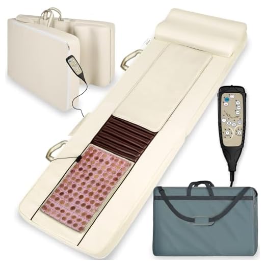 100 Nasenschlitztücher mit Y-Schnitt - 30x40cm - Extra weiche Einweg-Gesichtsauflage für Massageliegen - axiothera 3 tectake Luxus Shiatsu Massage Matratze mit Jadestein Wärmematte + Wärmefunktion + Fernbedienung