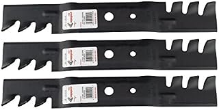 Rotary 12920 Pack of 3 Copperhead Mulching Blades - 17 X 0.678"