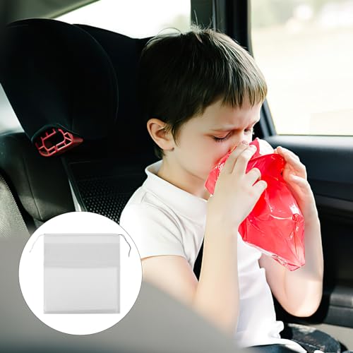 20 Unidades sacos de viagem para doentes sacos de vômito de papel avião sacos de vômito descartáveis