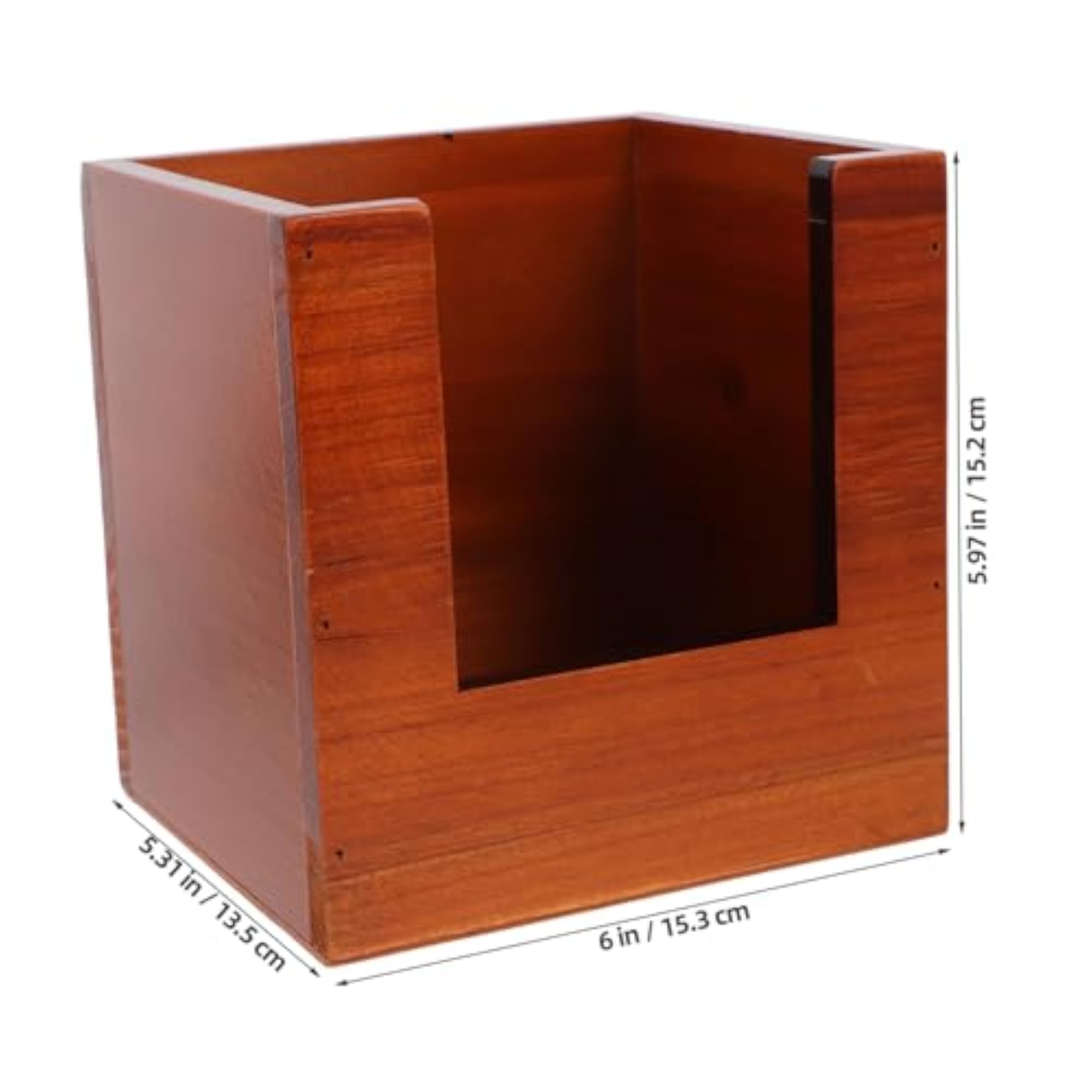 Small Kitchen Storage Case, Wooden Recipe Holder