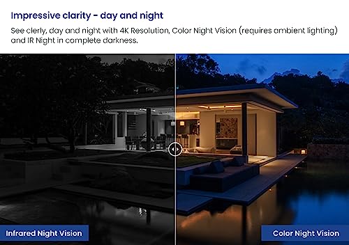 Lorex Indoor/Outdoor 4K Ip Security Camera - Add-On Metal Bullet Camera For Wired Surveillance System - Smart Motion Detection, 2-Way Talk, And Color Night Vision (1 Camera) #TOP1
