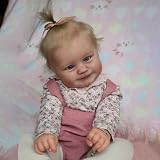 RXDOLL Real Life Reborn - Muñecas de silicona de cuerpo completo de vinilo de 20 pulgadas, muñeca realista de bebé anatómicamente correcta, muñeca de silicona completa realista para niñas de 3 años en